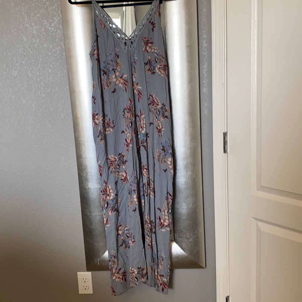 Floral love stitch dress